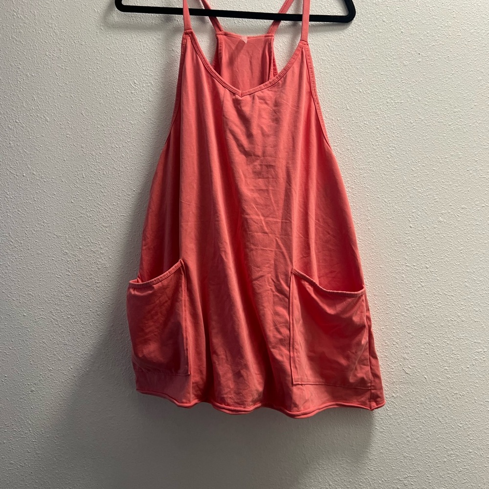 Women's Hot Shot Mini Dress - Neon Coral